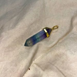 Fluorite pendant